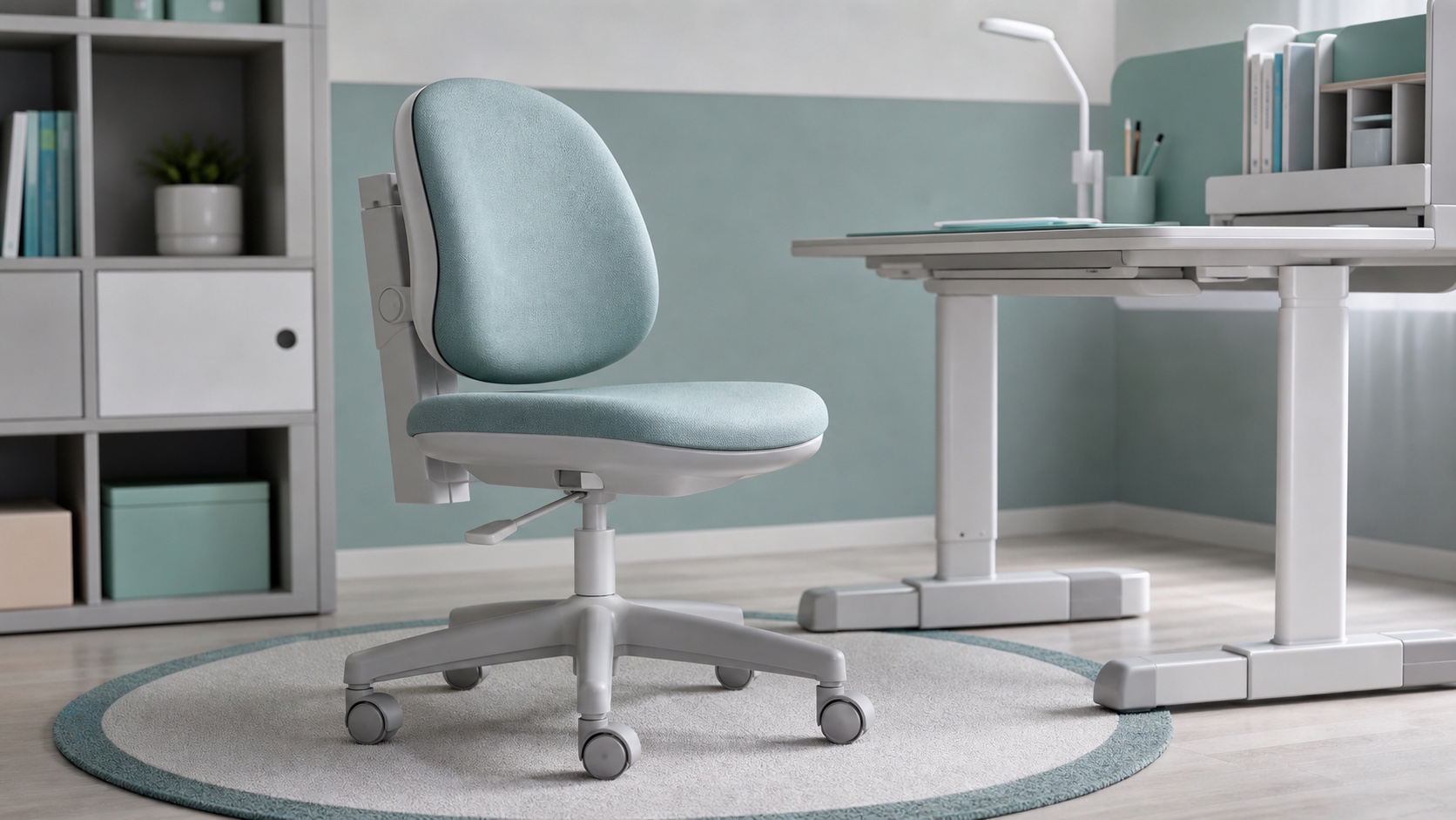 Children study chair gas lift application scene